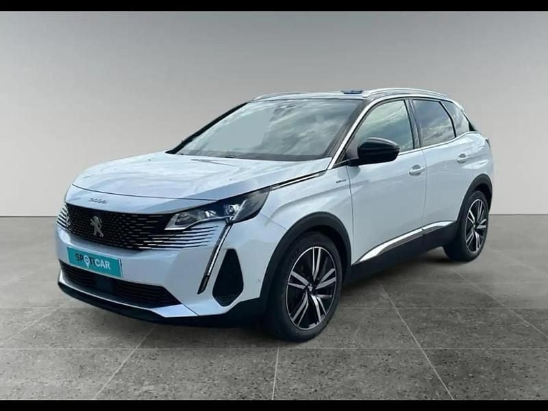 Blanc Utilisé 2021 Peugeot 3008 GT SUV | 23 990 € (Prix assez cher) - Image 1/4