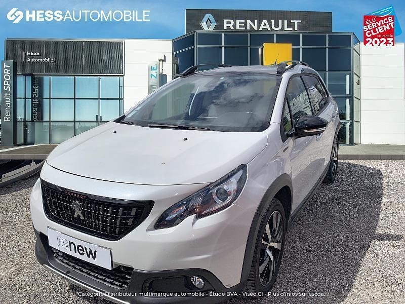 Blanc nacree Occasion 2017 Peugeot 2008 GT-line SUV | 11 999 € - Image 1/4