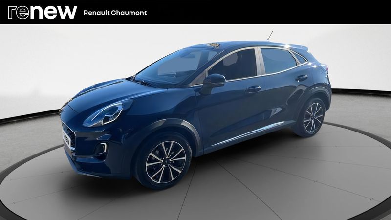 Bleu fonce Utilisé 2022 Ford Puma Titanium Coupé | 20 000 € (Prix juste) - Image 1/4