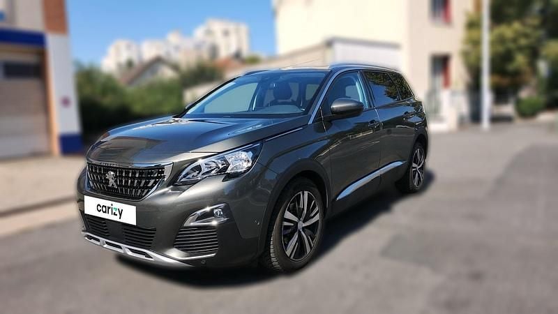 Gris Utilisé 2020 Peugeot 5008 Allure Monospace | 14 190 € (Bon prix) - Image 1/4