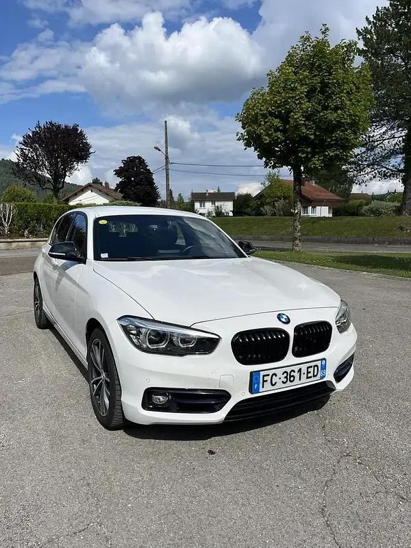 Blanc Utilisé 2018 BMW 118 Sport Line Citadine | 18 950 € (Prix juste) - Image 1/4
