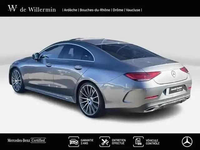 Occasion Mercedes CLS450 AMG line Plus 2019 Peinture métallisée gris sélén Coupé