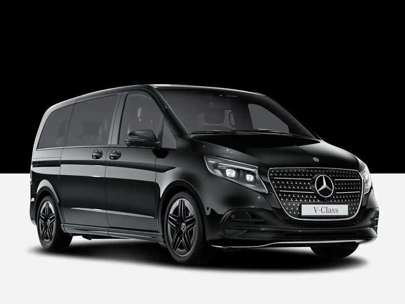 Noir Utilisé 2025 Mercedes V300 Avantgarde Monospace | 96 400 € - Image 1/4