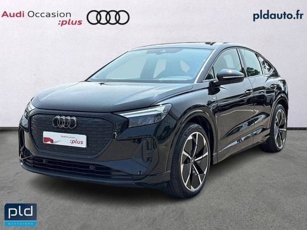 Noir Utilisé 2023 Audi Q4 e-tron S-Line SUV | 42 900 € (Prix juste) - Image 1/4