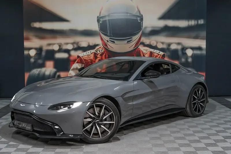 Gris Utilisé 2019 Aston Martin V8 Vantage Coupé | 131 900 € (Prix cher) - Image 1/4