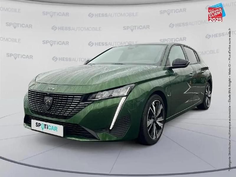 Occasion Peugeot 308 Allure 133 ch (97 kW) 2021 Vert Berline