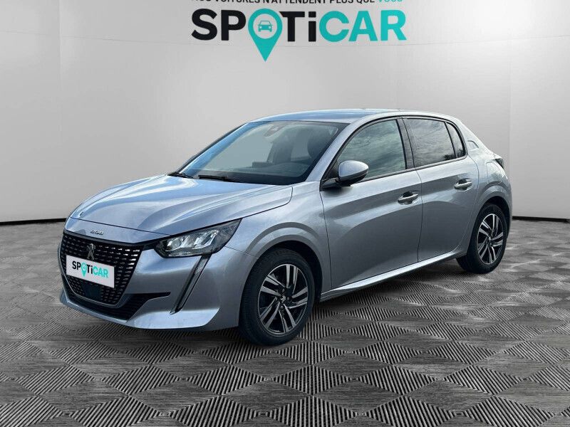 Gris Utilisé 2021 Peugeot 208 S Citadine | 15 990 € (Prix assez cher) - Image 1/4
