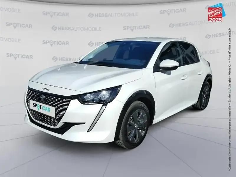 Blanc Utilisé 2021 Peugeot e-208 Style Citadine | 13 499 € (Bon prix) - Image 1/2