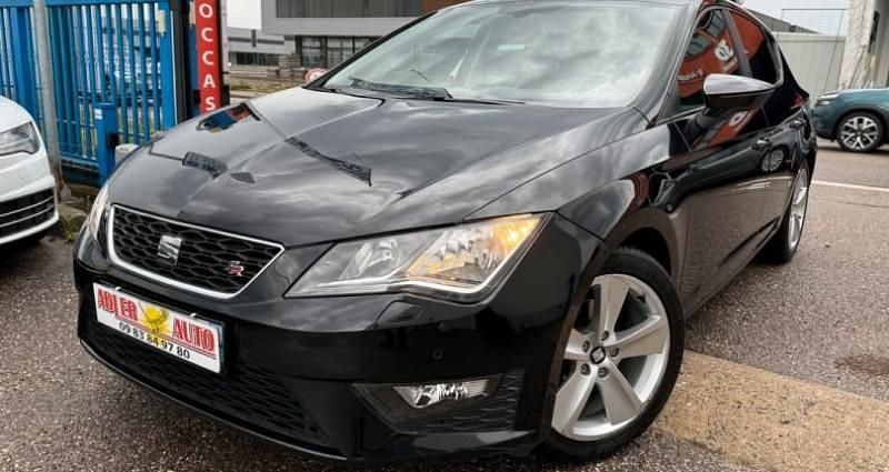 Occasion Seat Leon FR 151 ch (111 kW) 2015 Noir Berline