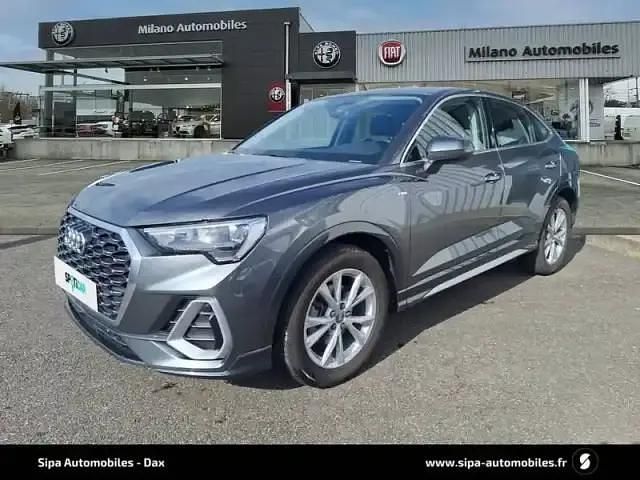 Gris Utilisé 2020 Audi Q3 Sportback S-Line SUV | 32 990 € (Bon prix) - Image 1/4