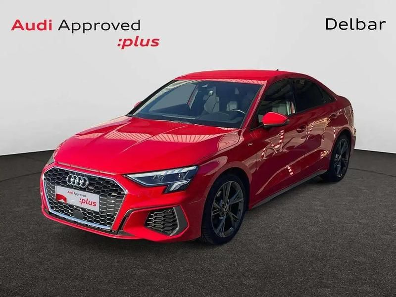 Rouge Utilisé 2023 Audi A3 Sport Berline | 28 490 € (Prix assez cher) - Image 1/4