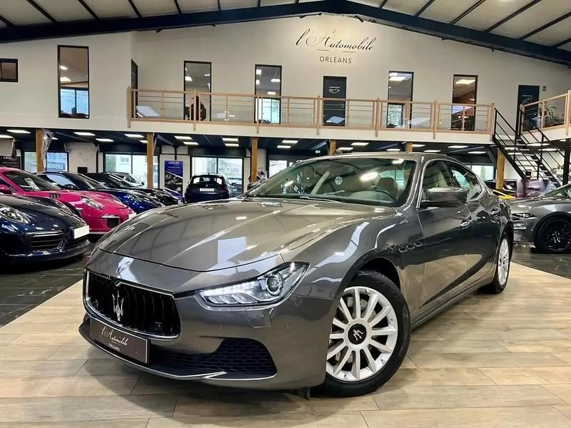 Beige Occasion 2015 Maserati Ghibli Berline | 27 990 € (Super prix) - Image 1/4