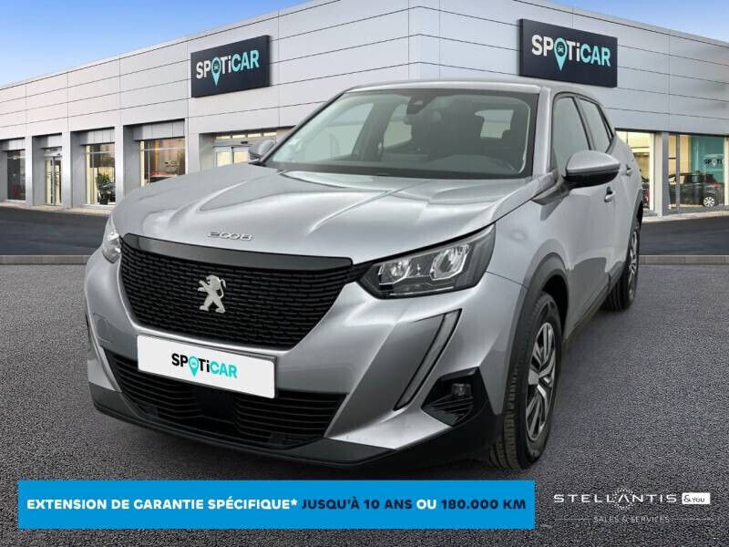 Gris Utilisé 2020 Peugeot 2008 Business-Line SUV | 13 490 € (Prix juste) - Image 1/4