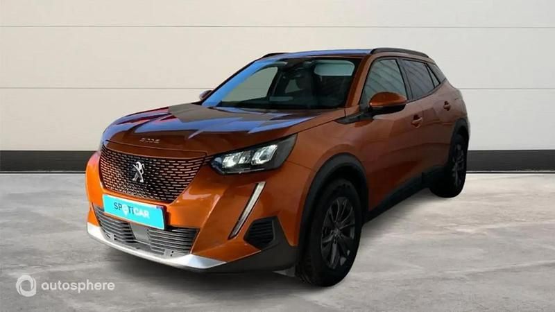 Occasion Peugeot e-2008 Style 100 kW (137 ch) 2021 Orange SUV
