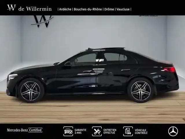 Occasion Mercedes E220 AMG line 2025 Noir obsidienne métallisé Berline