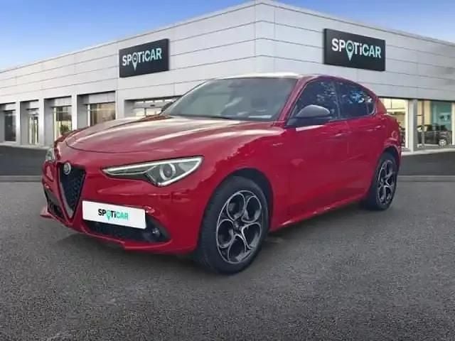 Rouge Occasion 2022 Alfa Romeo Stelvio Veloce SUV | 36 890 € (Prix juste) - Image 1/4