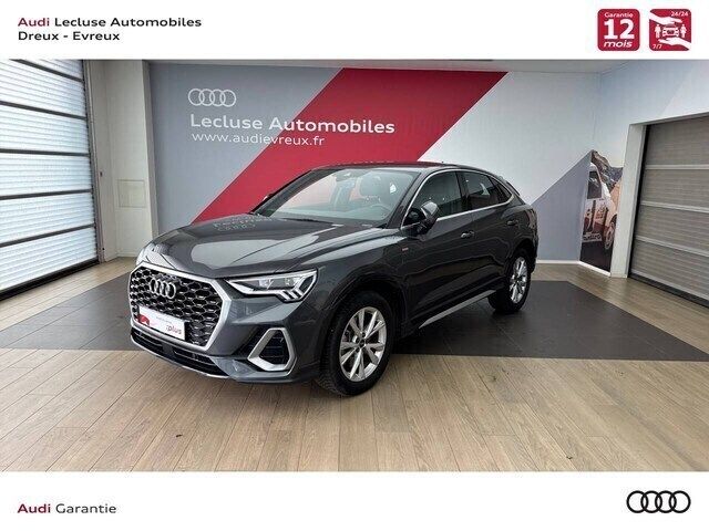 Gris daytona nacré Utilisé 2022 Audi Q3 Sportback S-Line SUV | 37 890 € (Prix juste) - Image 1/3