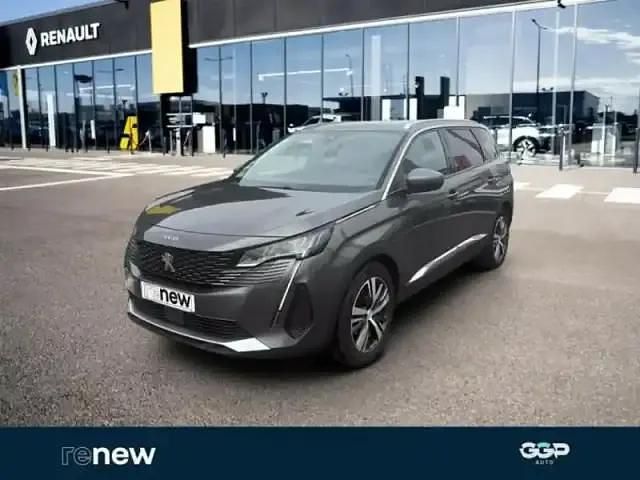 Gris artense (m) Utilisé 2021 Peugeot 5008 Allure SUV | 20 690 € (Prix juste) - Image 1/4