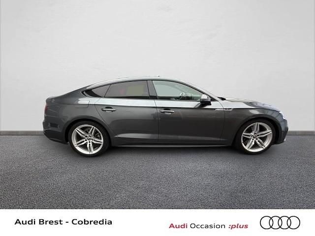 Occasion Audi A5 Sportback S-Line 190 ch (139 kW) 2019 Gris daytona nacré Citadine