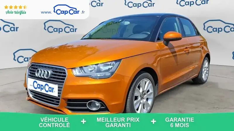 Orange Utilisé 2013 Audi A1 Ambition Citadine | 10 990 € (Prix juste) - Image 1/4