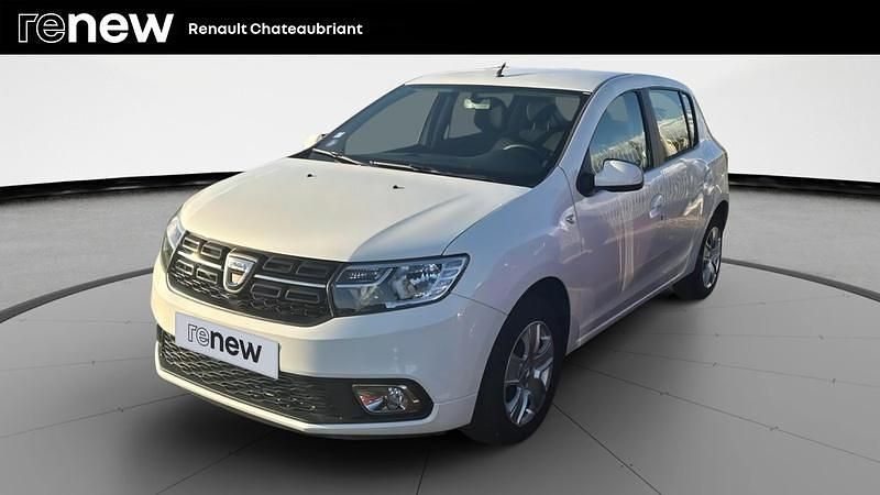 Blanc Occasion 2019 Dacia Sandero Lauréate Citadine | 9 490 € (Bon prix) - Image 1/4