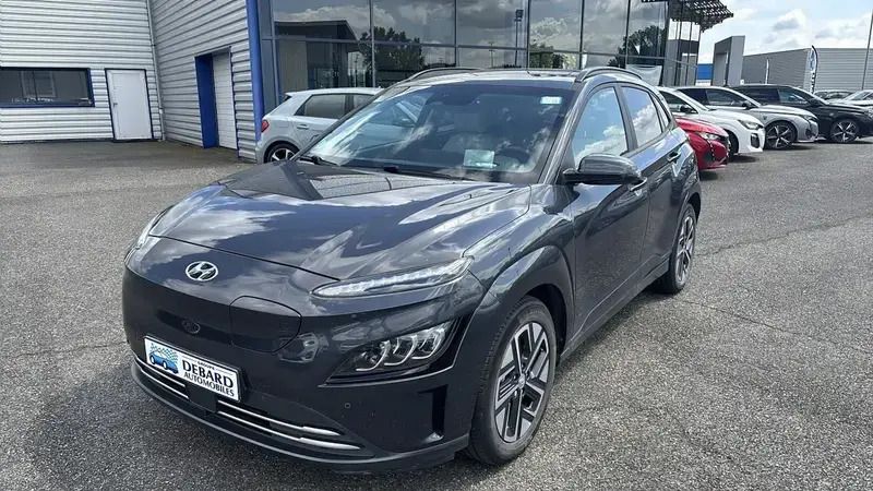 Gris Utilisé 2021 Hyundai Kona SUV | 23 990 € (Prix assez cher) - Image 1/2
