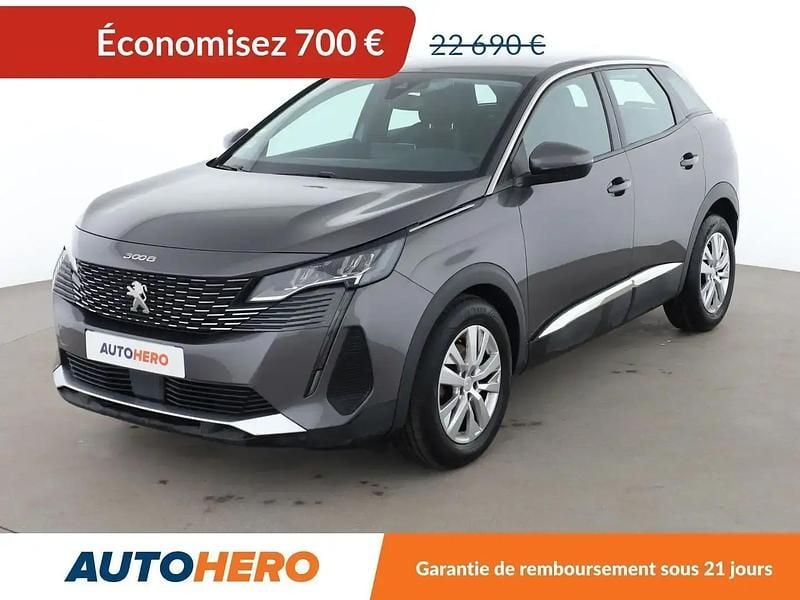Gris Occasion 2021 Peugeot 3008 Business-Line SUV | 21 990 € (Prix juste) - Image 1/2