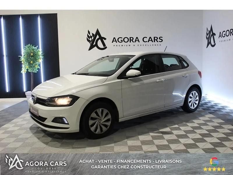Blanc Occasion 2018 VW Polo Trendline Coupé | 11 990 € (Bon prix) - Image 1/4