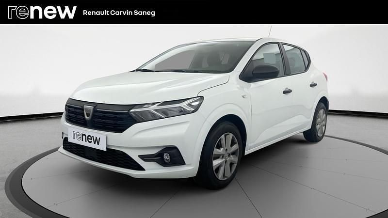 Blanc Utilisé 2021 Dacia Sandero Essentiel Citadine | 10 299 € (Prix juste) - Image 1/4