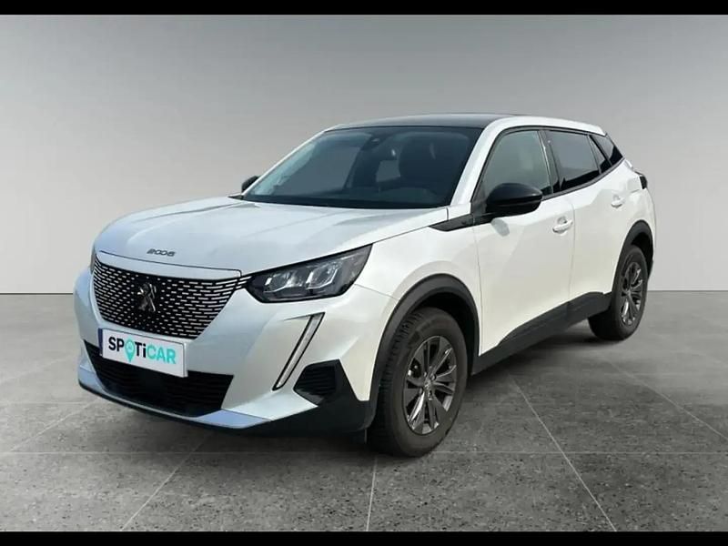 Blanc Utilisé 2021 Peugeot e-2008 Active SUV | 17 990 € (Prix cher) - Image 1/4