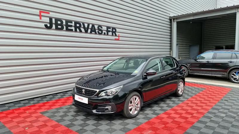Noir Utilisé 2021 Peugeot 308 Business-Line Berline | 13 290 € (Bon prix) - Image 1/4