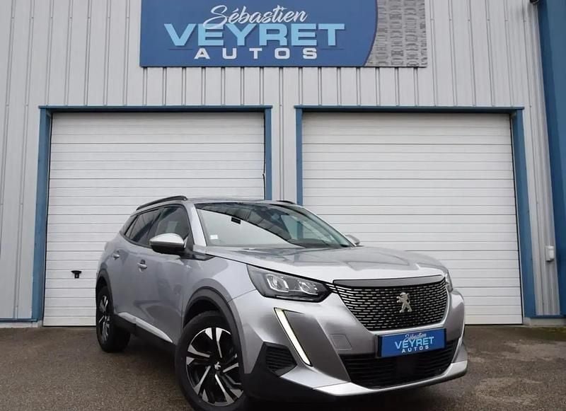 Gris Occasion 2021 Peugeot 2008 Allure SUV | 10 990 € (Super prix) - Image 1/4