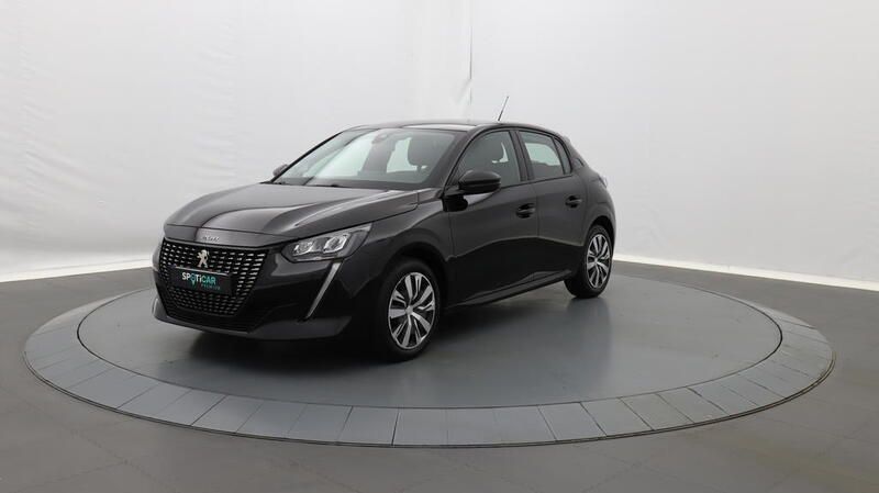 Noir Utilisé 2020 Peugeot 208 Business-Line Citadine | 10 950 € (Prix juste) - Image 1/3