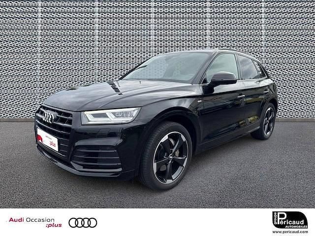 Noir mythic métallisé Occasion 2020 Audi Q5 S-Line SUV | 32 990 € (Prix juste) - Image 1/4