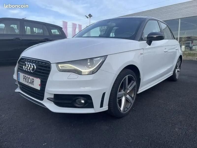 Blanc Utilisé 2013 Audi A1 S-Line Citadine | 10 990 € (Prix juste) - Image 1/4