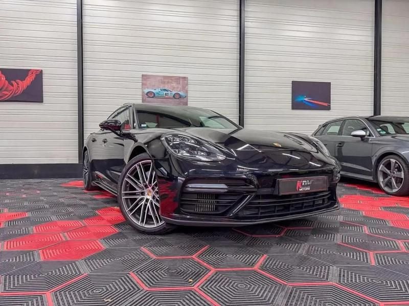 Noir Occasion 2017 Porsche Panamera Turbo Berline | 69 990 € (Prix cher) - Image 1/4