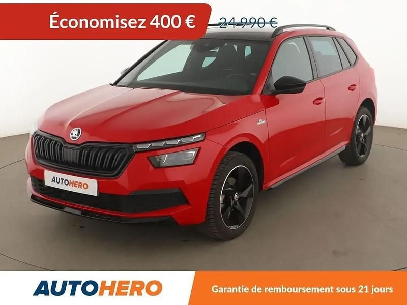 Rouge Utilisé 2022 Skoda Kamiq Monte Carlo SUV | 24 590 € (Bon prix) - Image 1/2