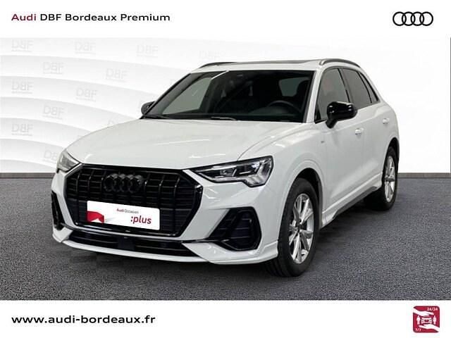 Blanc glacier métallisé Occasion 2025 Audi Q3 S-line plus SUV | 41 990 € (Prix juste) - Image 1/4