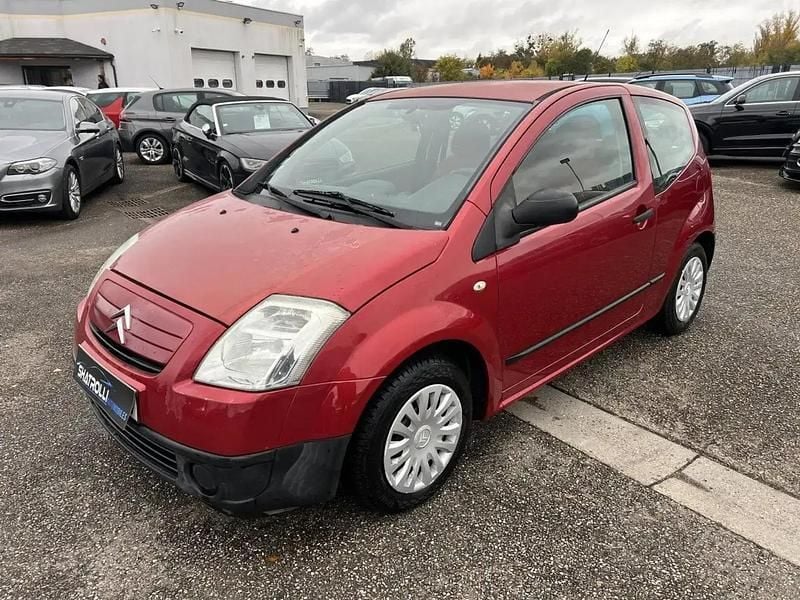 Rouge Occasion 2005 Citroën C2 Citadine | 1 990 € (Super prix) - Image 1/4