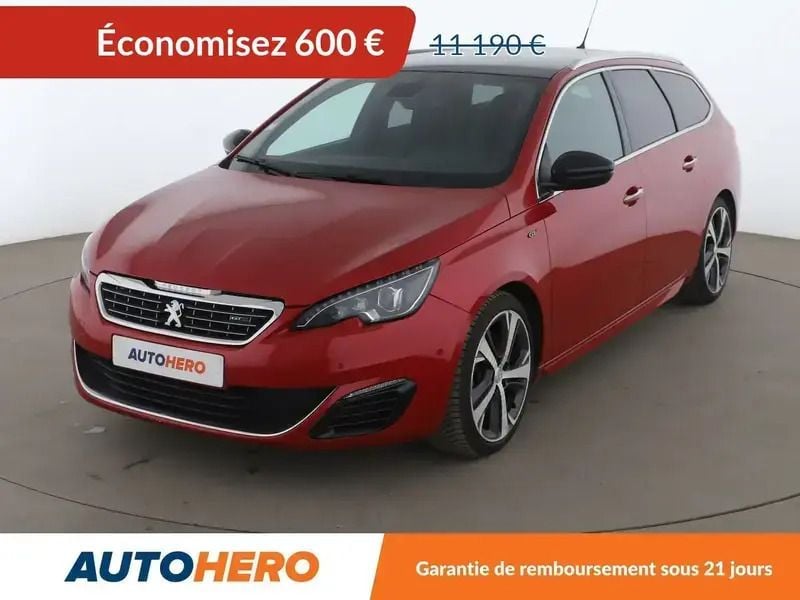Rouge Utilisé 2014 Peugeot 308 GT Break | 10 590 € (Super prix) - Image 1/2