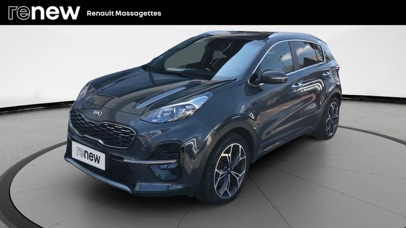 Gris Utilisé 2020 Kia Sportage GT-Line SUV | 19 999 € (Bon prix) - Image 1/4