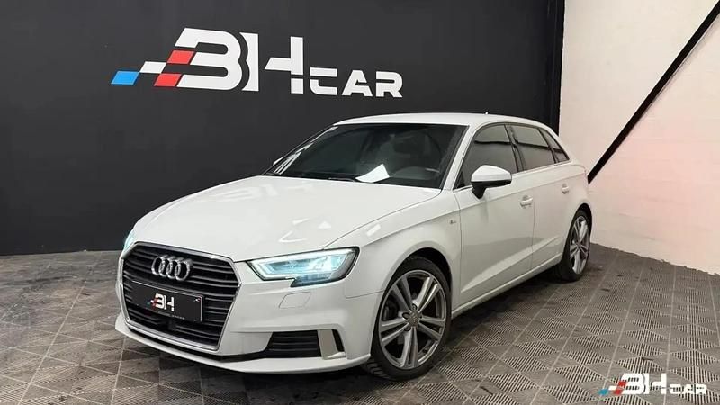 Blanc Occasion 2018 Audi A3 S-Line Berline | 19 990 € (Bon prix) - Image 1/4