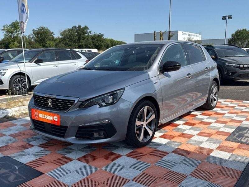 Gris Utilisé 2021 Peugeot 308 GT | 14 990 € (Super prix) - Image 1/4