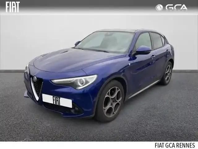 Bleu adriatico Utilisé 2022 Alfa Romeo Stelvio Ti SUV | 36 980 € - Image 1/4
