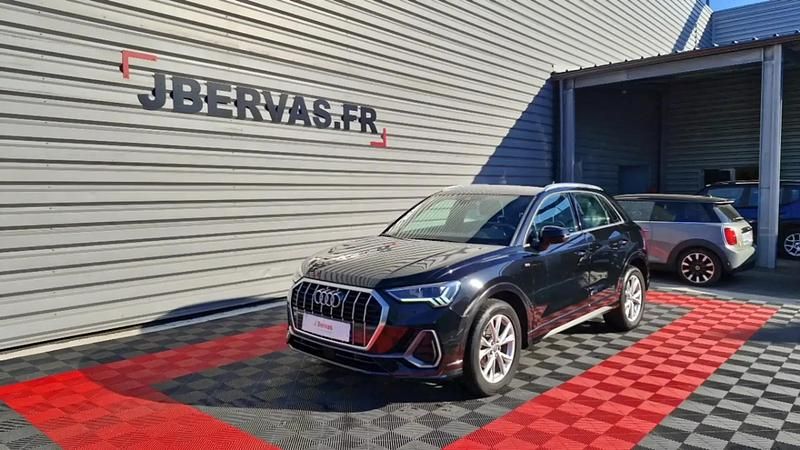 Noir Utilisé 2020 Audi Q3 S-Line SUV | 27 990 € (Prix juste) - Image 1/4