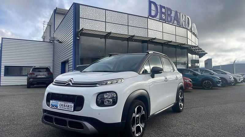 Blanc Utilisé 2019 Citroën C3 Aircross PureTech SUV | 9 990 € (Prix juste) - Image 1/4