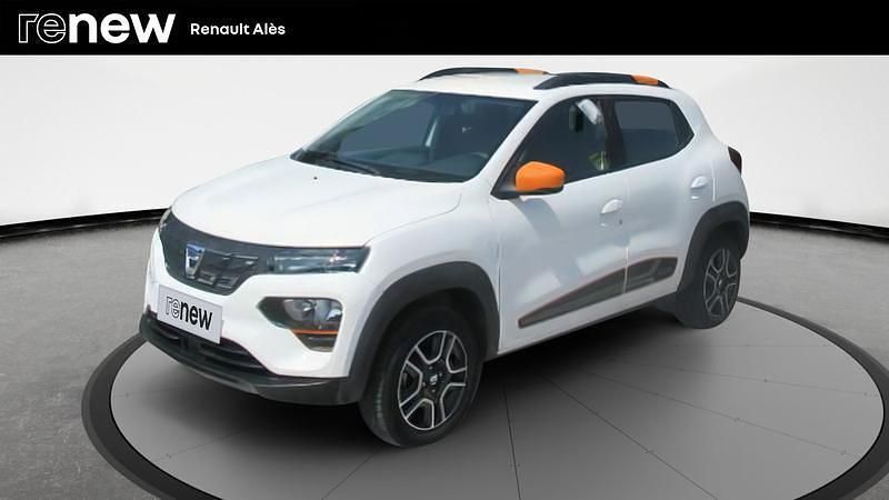 Blanc Utilisé 2022 Dacia Spring Comfort Plus Citadine | 10 490 € (Prix juste) - Image 1/4