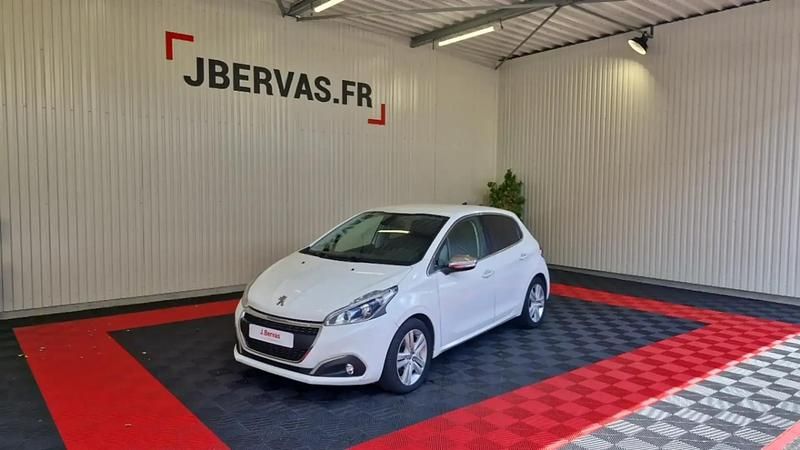 Blanc Utilisé 2019 Peugeot 208 Allure Citadine | 9 990 € (Super prix) - Image 1/4