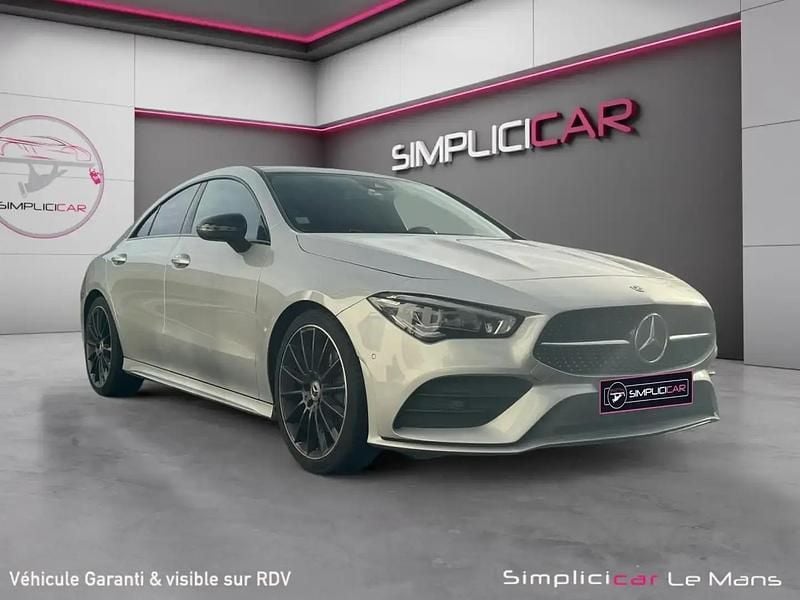 Occasion Mercedes CLA200 AMG line 150 ch (110 kW) 2020 Gris Coupé