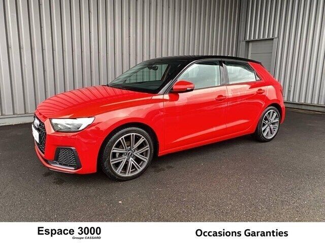 Rouge misano nacré Utilisé 2022 Audi A1 Sportback Advanced Plus Citadine | 22 980 € (Prix juste) - Image 1/4